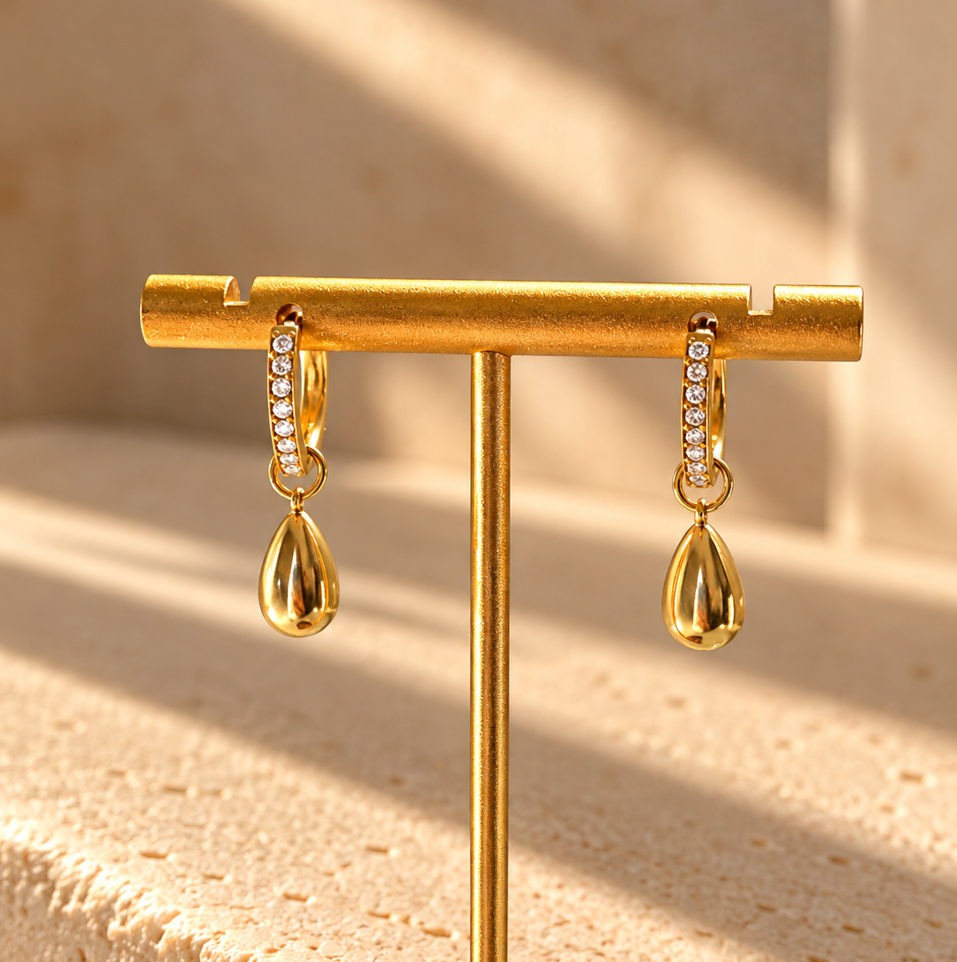 Cz Dewfall Earrings