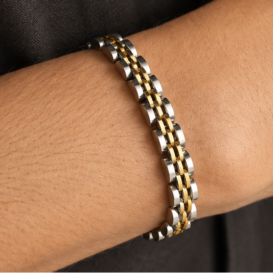 Atlas Bracelet - dual tone