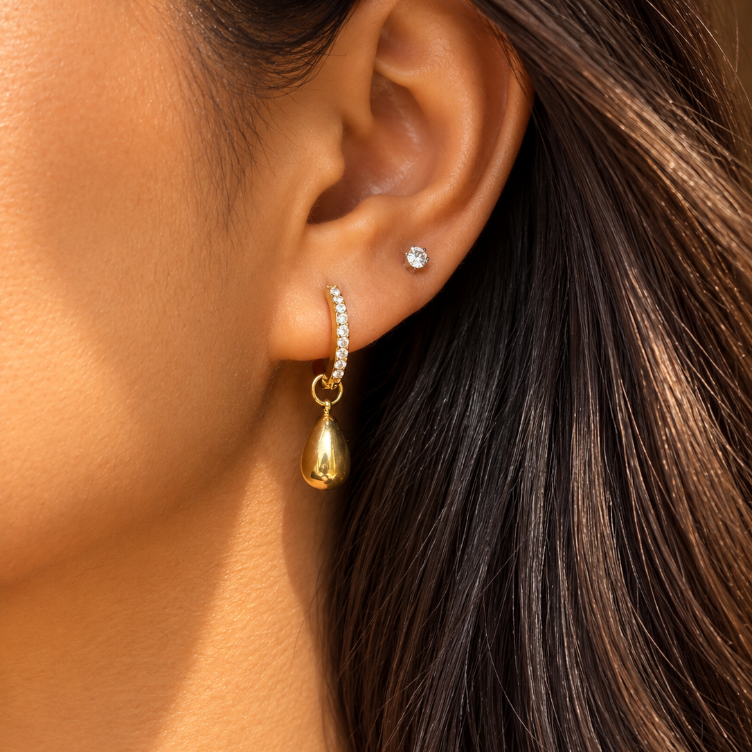 Cz Dewfall Earrings