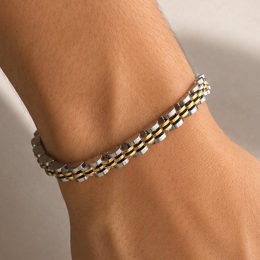 Atlas Bracelet - dual tone