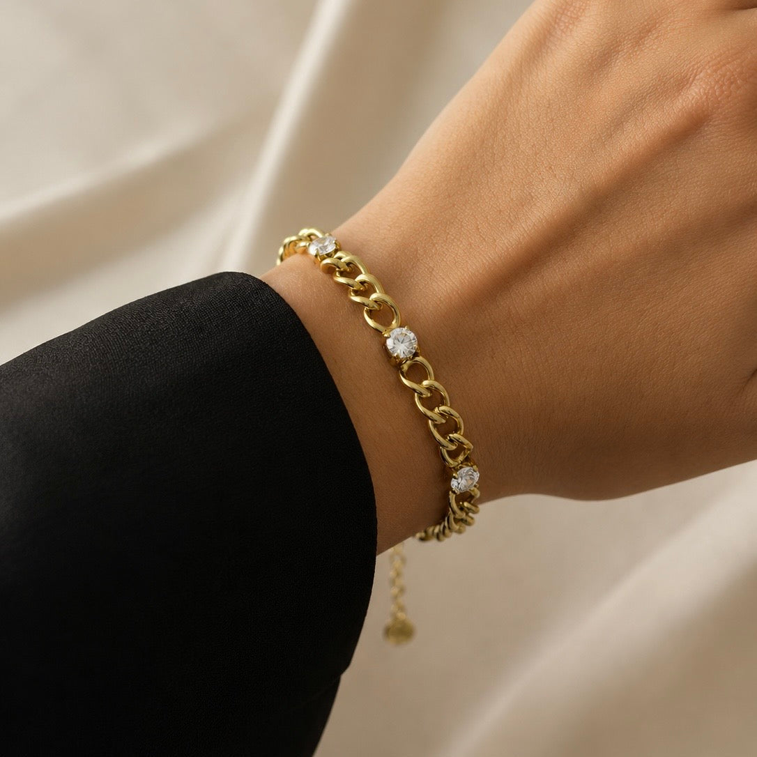 Crystal Link Bracelet