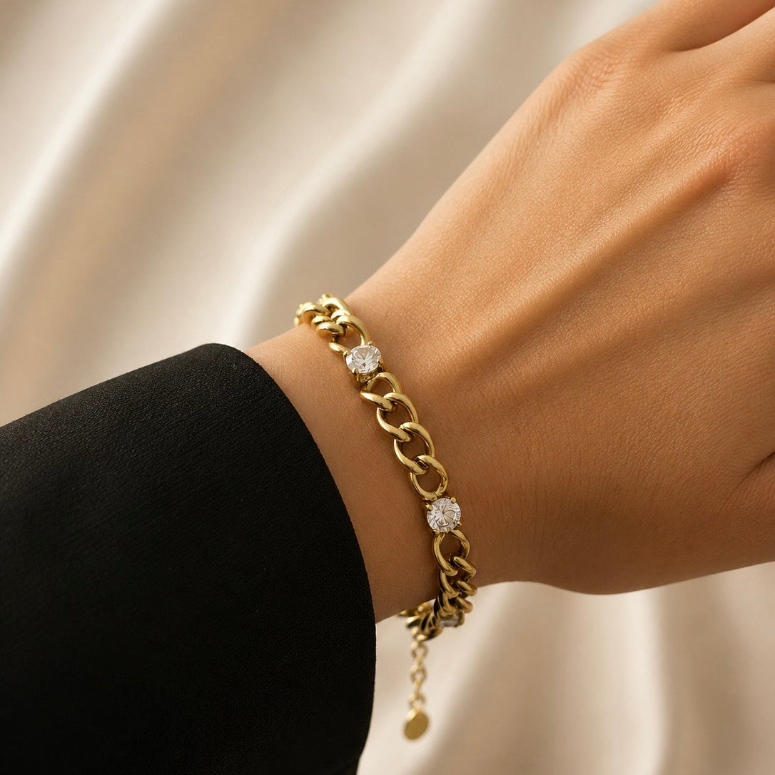 Crystal Link Bracelet