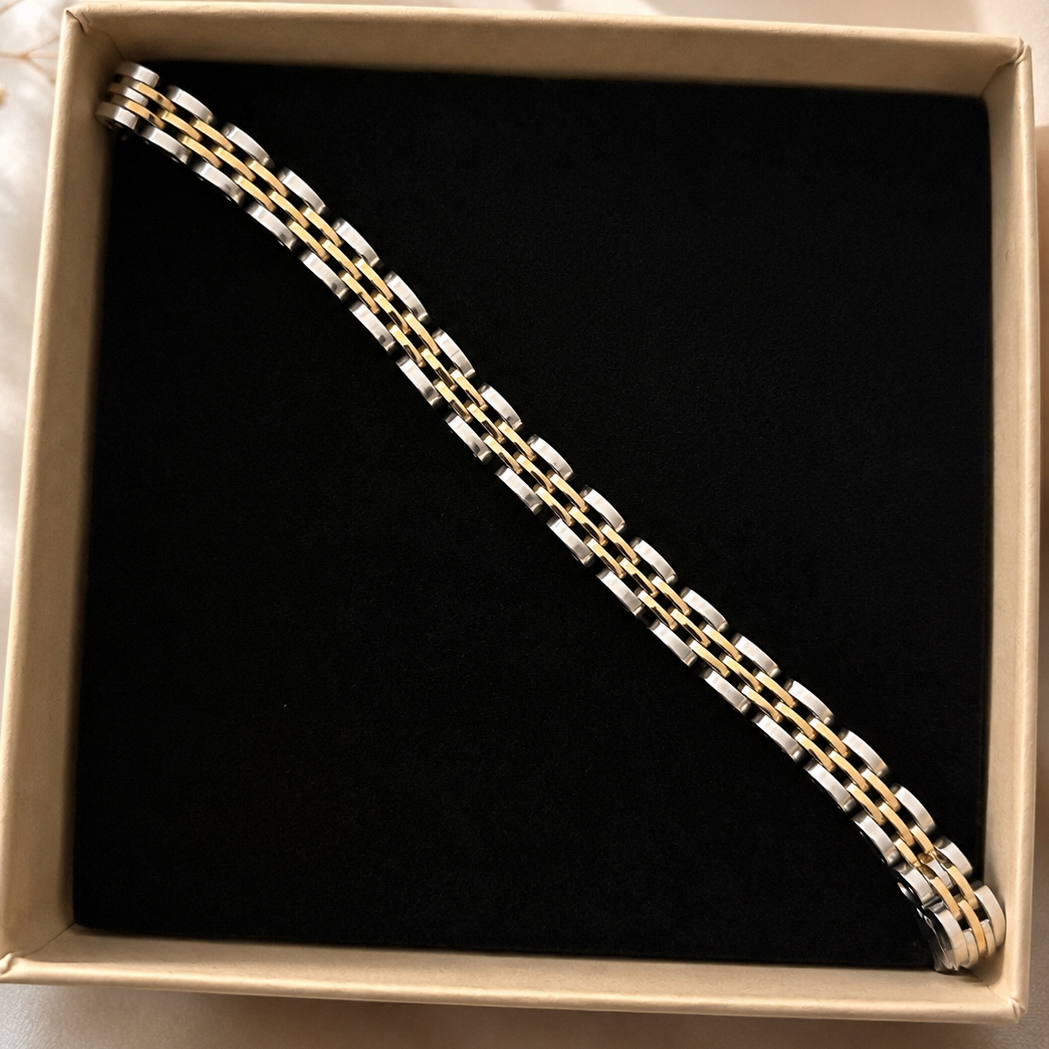 Atlas Bracelet - dual tone
