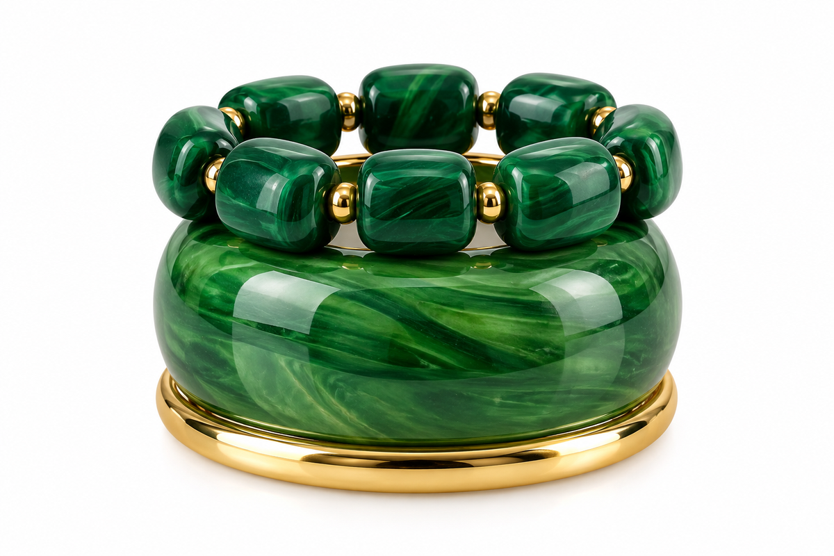 Verde Vita Bracelet Stack
