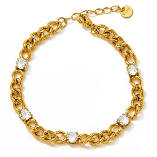 Crystal Link Bracelet